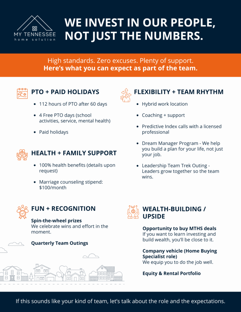 MTHS HIRING BENEFITS HANDOUT | Sell My House Fast Tennessee | Cash Home Buyer Middle Tennessee