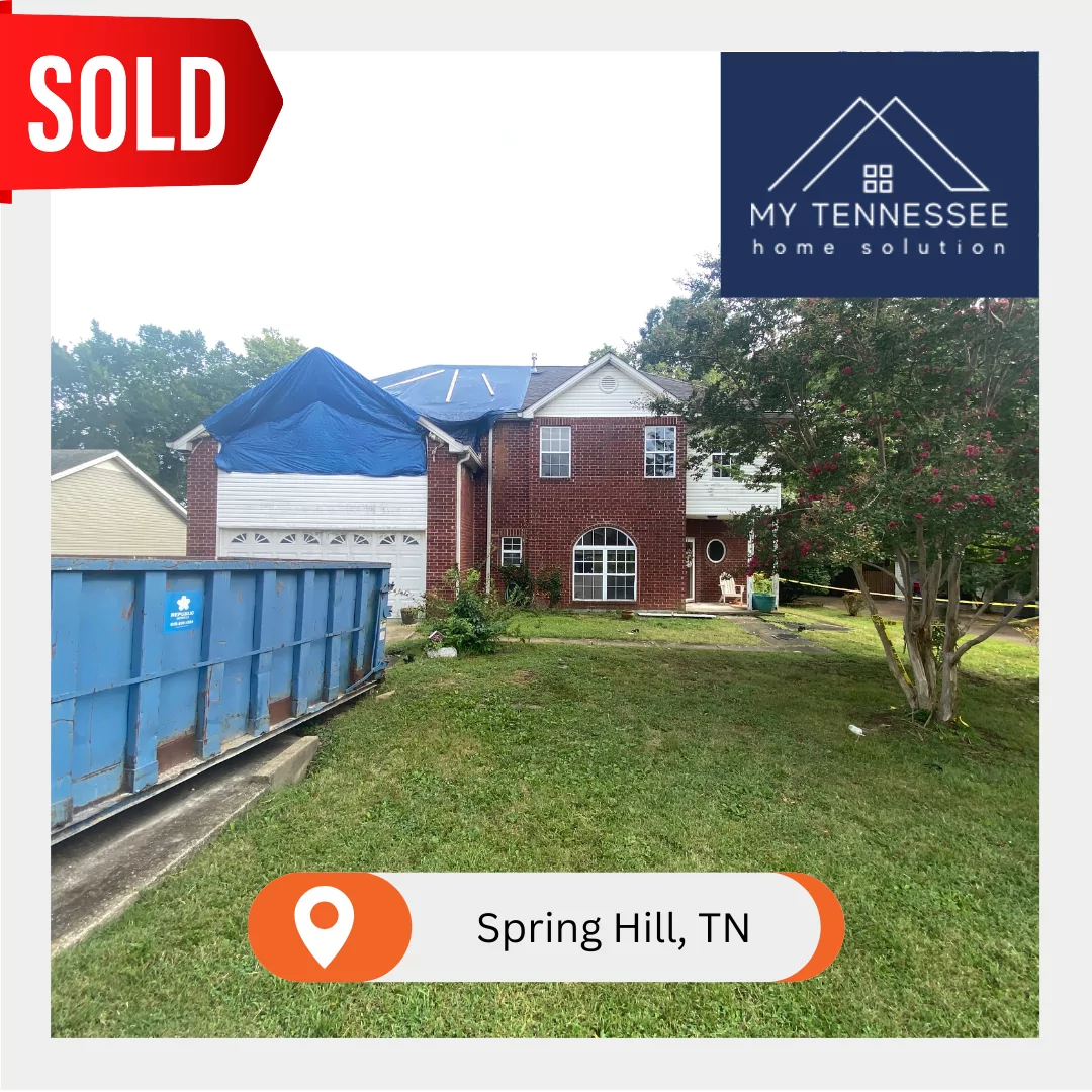 we buy houses fast for cash springhill tn - no repairs needed